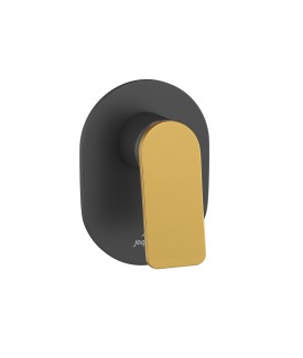 Manual Single Outlet Mixer - Gold Matt PVD | Black Matt