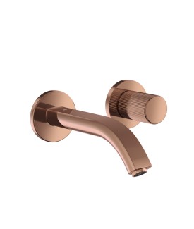 Exposed Parts of Built-in In-wall Manual Valve - Blush Gold PVD