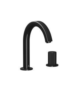 2-Hole Basin Mixer - Black Pearl PVD