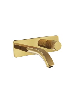 Exposed Parts of Built-in In-wall Manual Valve - Gold Bright PVD