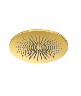 Navia Single Function Round Shape Overhead Shower - Gold Bright PVD
