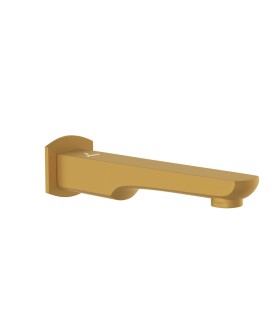Kubix Prime Bath Spout - Gold Matt PVD