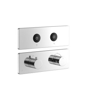 Exposed Part Kit of CLOUD Touch Thermostatic Shower System