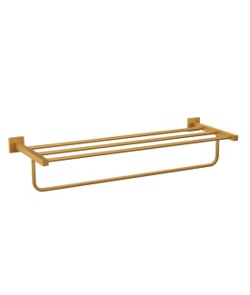 Towel Shelf 600mm long - Gold Matt PVD