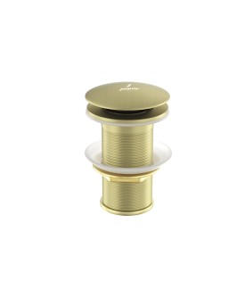 Click Clack Basin Waste - Brass Matt
