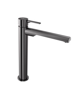 Extended Mono basin mixer - Black Chrome
