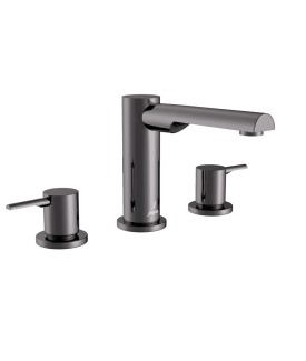 3-Hole Basin Mixer - Black Chrome