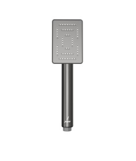 Single Function Rectangular Shape Maze Hand Shower - Black Chrome