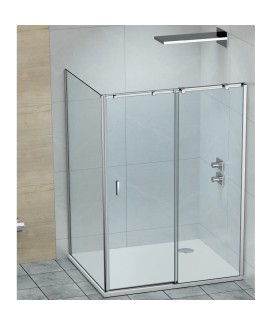Fusion Plus “L” shaped shower enclosure (Left Version)