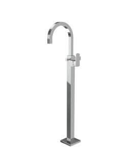 Exposed Parts of Floor Mounted Single Lever Bath Mixer