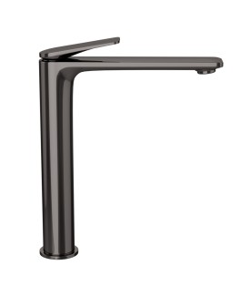 Extended Mono Basin Mixer - Black Chrome