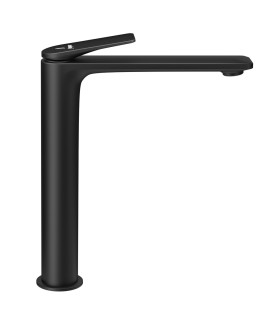 Extended Mono Basin Mixer - Black Matt