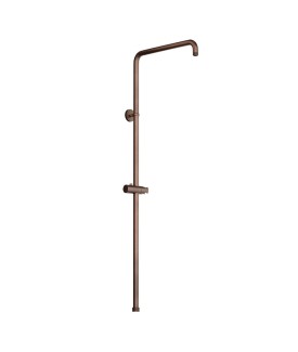 Exposed Shower Pipe - Antique Copper