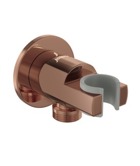 Round Wall Outlet - Blush Gold PVD
