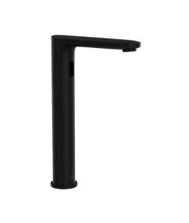 Opal Prime High Neck Sensor Faucet for Wash Basin Deck mounted Complete - Black Matt