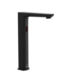 Kubix Prime High Neck Sensor Faucet for Wash Basin Deck mounted Complete - Black Matt