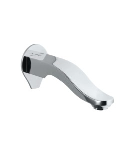 Tiaara Bath Spout with Wall Flange