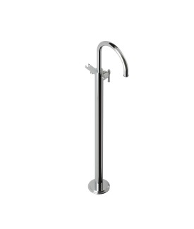 Exposed Parts of Floor Mounted Single Lever Bath Mixer