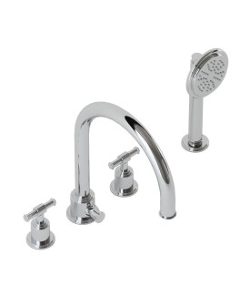 4-Hole Bath & Shower Mixer