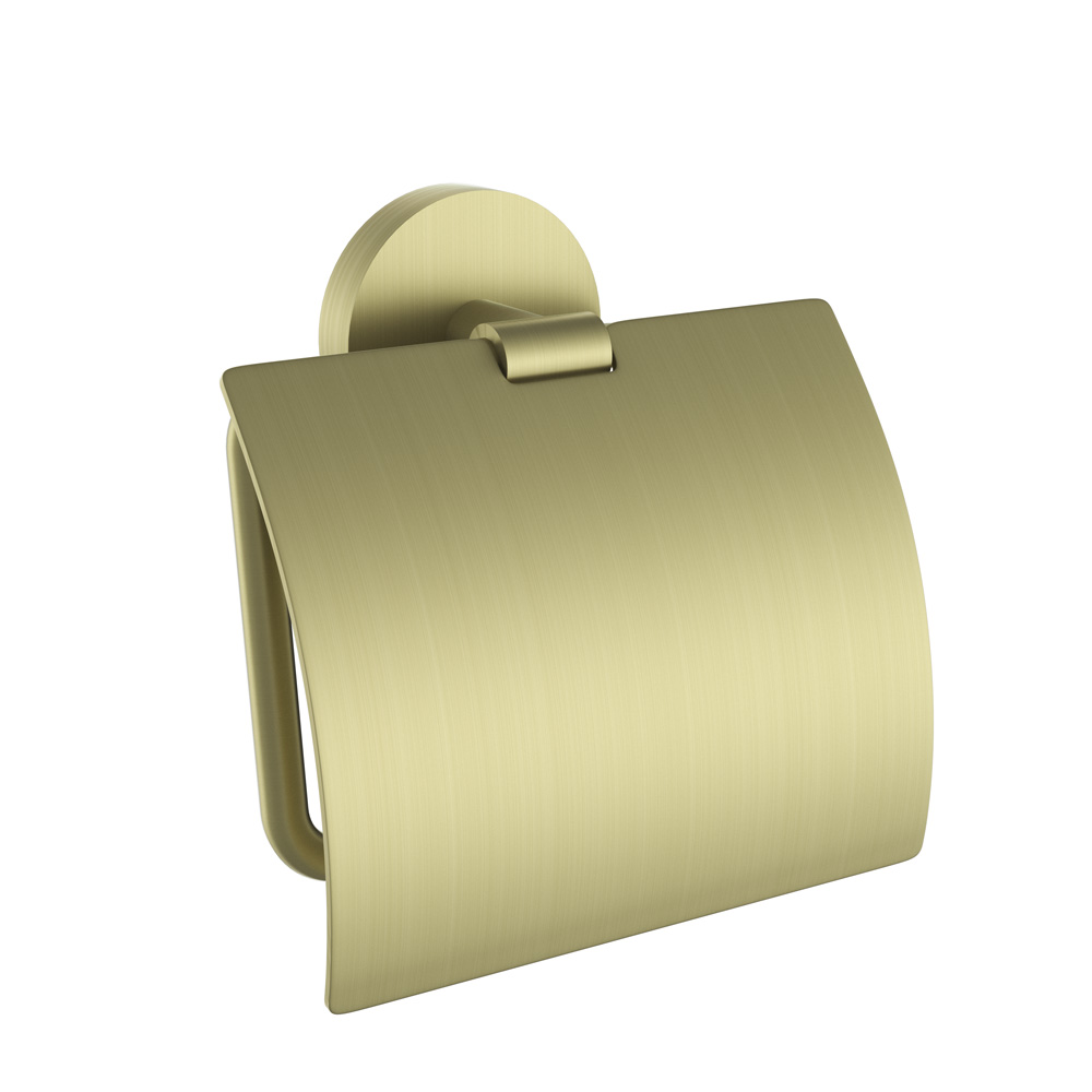 Toilet Paper Holder - Brass Matt