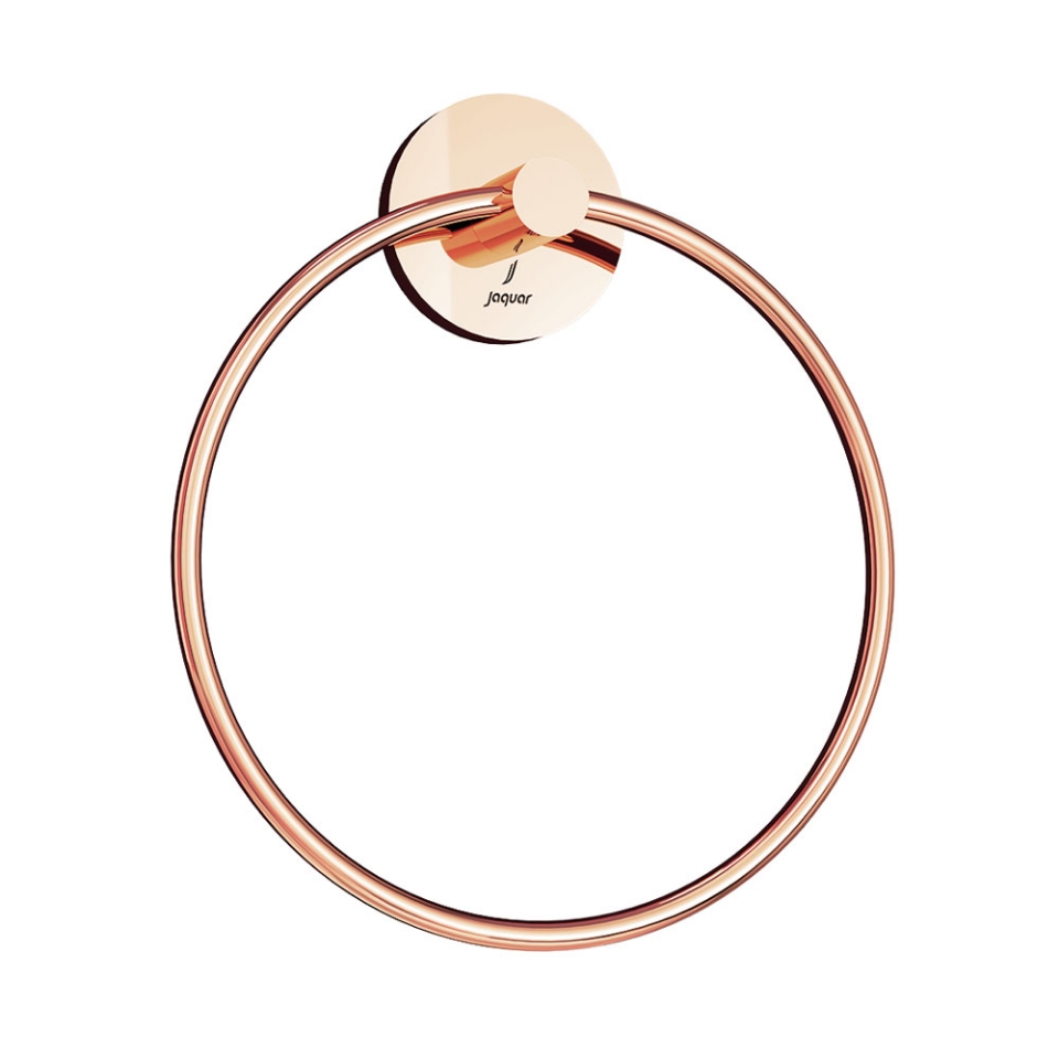 Towel Ring Round-Gold Bright PVD