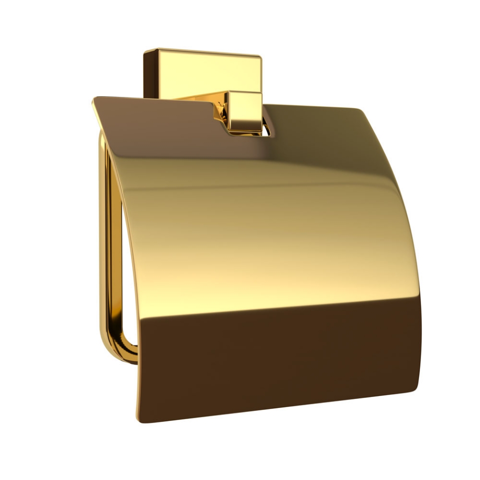 Toilet Paper Holder-Gold Bright PVD