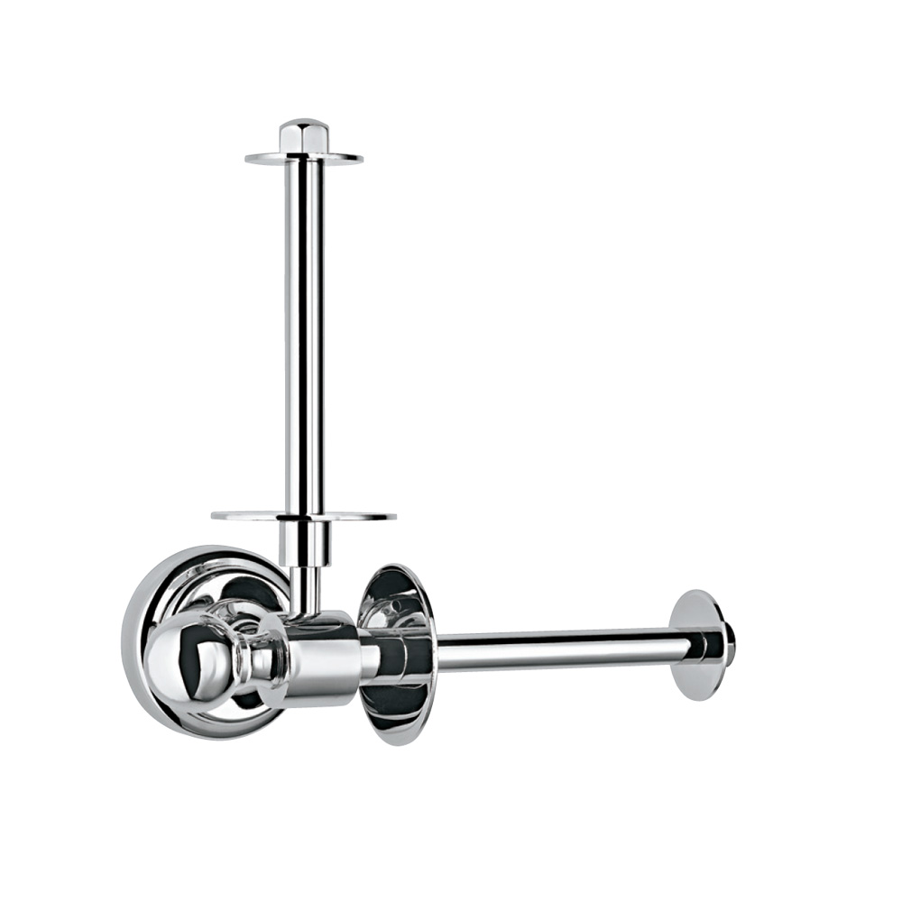 Toilet Paper Holder Twin Type-Chrome