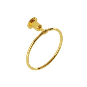 Towel Ring-Gold Bright PVD