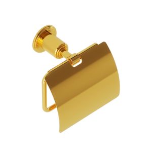 Toilet Roll Holder-Gold Bright PVD