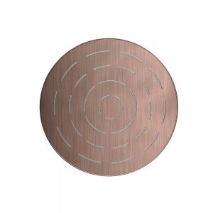 Maze Single Function 300mm Round Showerhead-Antique Copper