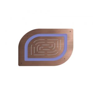 Maze Prime Single Function Shower-Antique Copper