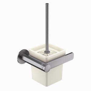 Toilet Brush &amp; Holder-Stainless Steel