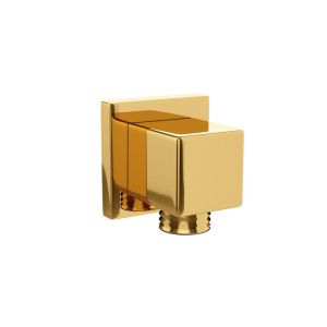 Square Wall Outlet-Gold Bright PVd