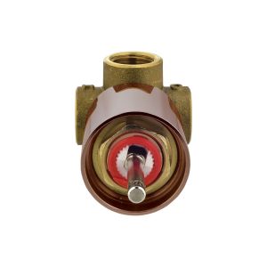 In-wall Body of Single Lever Manual Shower Valve-Blush Gold PVD