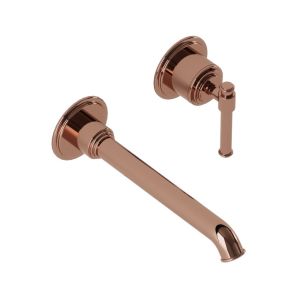 Exposed Parts of Single Lever Built-in In-wall Manual Valve-Blush Gold PVD