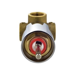 In-wall Body of Single Lever Manual Shower Valve-Chrome