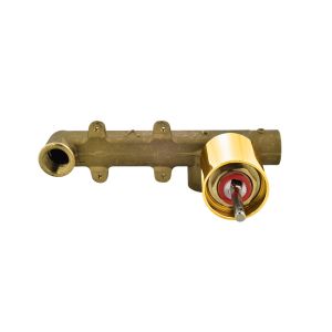 In-wall Body of Single Lever Built-in Manual Valve-Gold Bright PVD