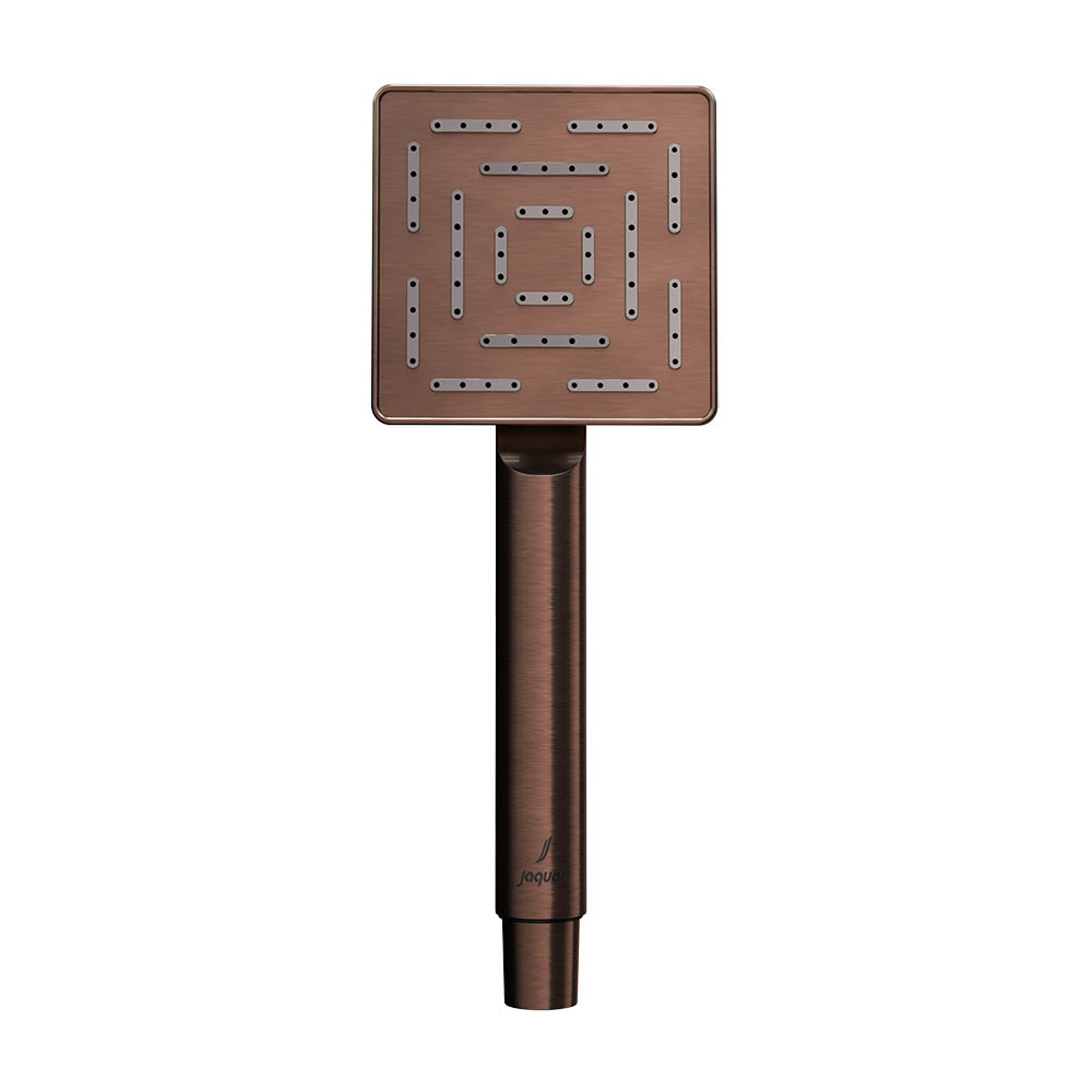 Maze Single Function 95X95mm Square Hand Shower-Antique Copper