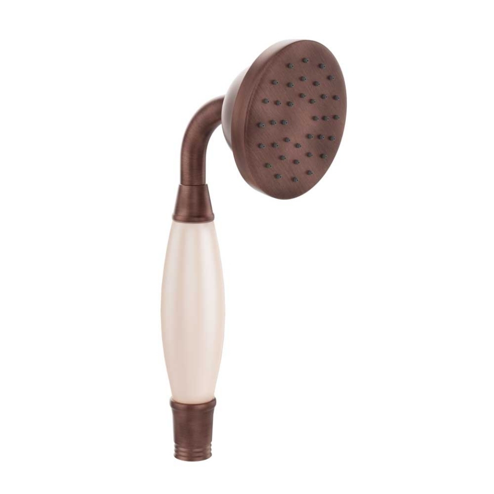Traditional Single Function 78mm Round Hand Shower-Antique Copper