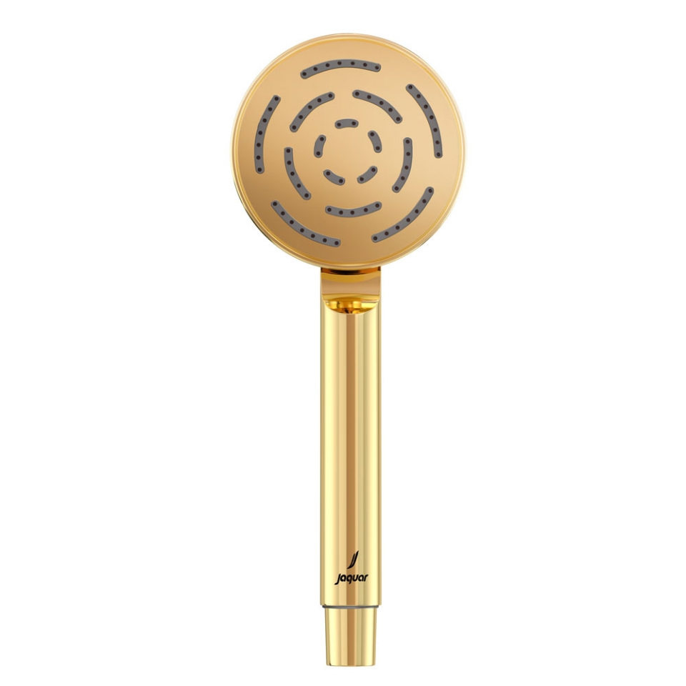 Maze Single Function 95mm Round Hand Shower-Gold Bright PVD