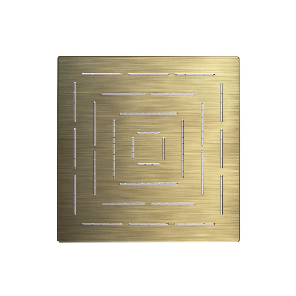 Maze Single Function 300X300mm Maze Square Showerhead -Antique Bronze