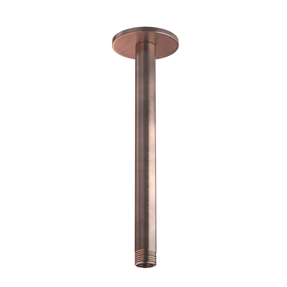 Round Ceiling Shower Arm 100mm-Antique Copper