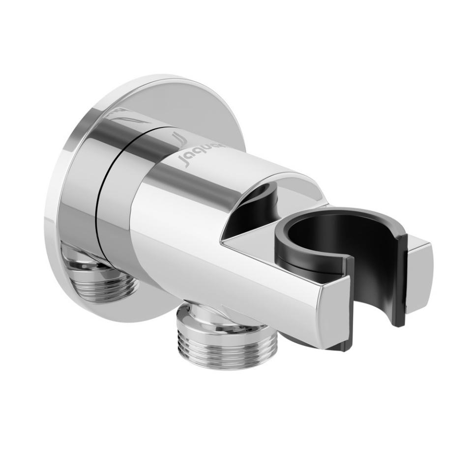 Round Wall Outlet-Chrome