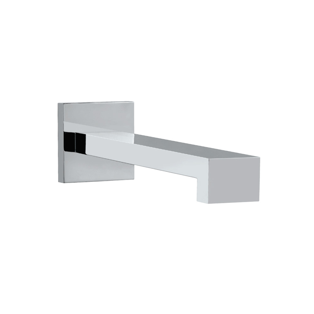 Bath Spout with Wall Flange