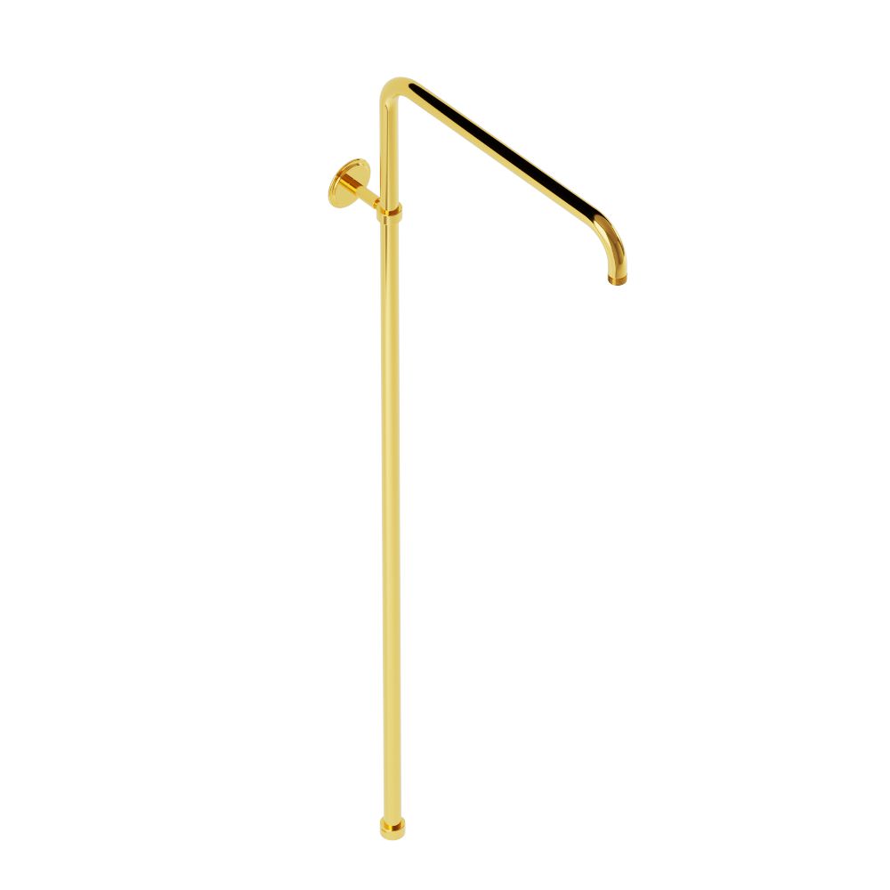 Exposed Shower Pipe L-Type-Gold Bright PVD